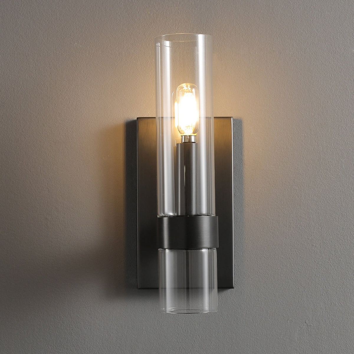 Nova Glass Wall Sconce 12"H