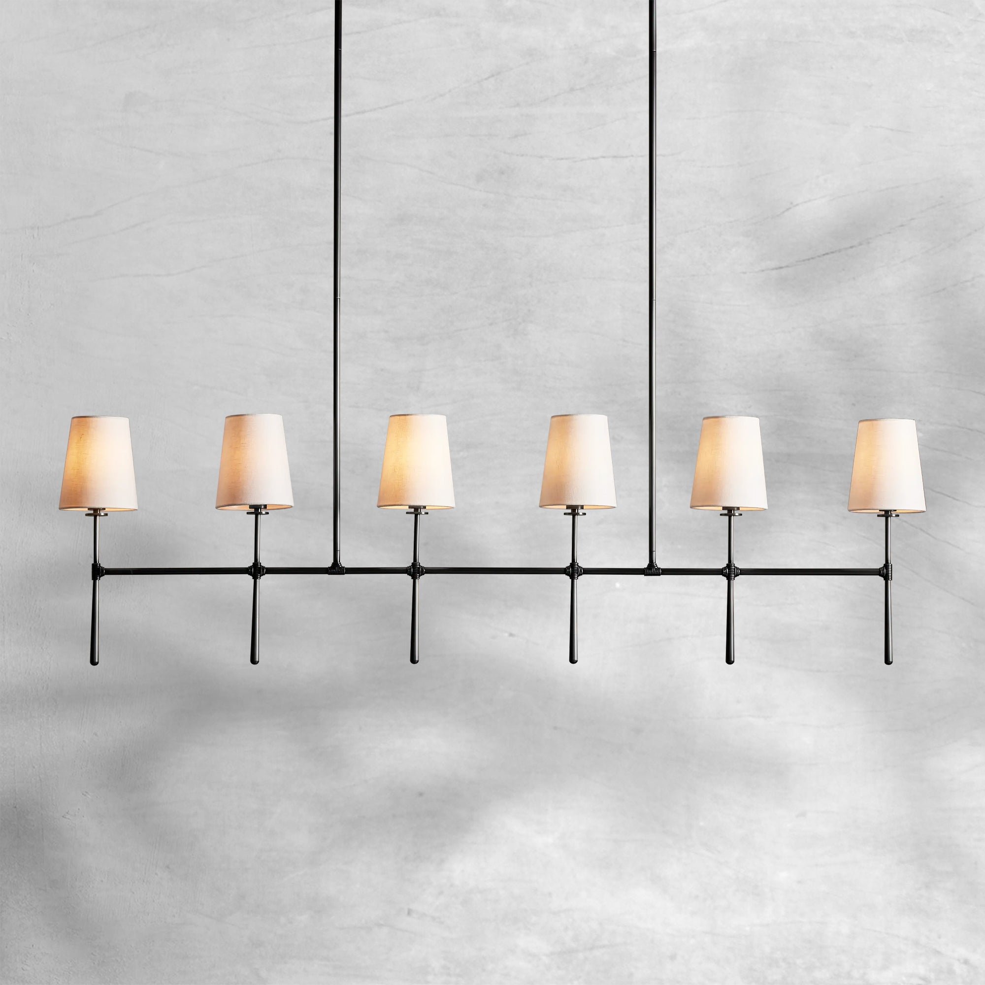 Rhodes Linear Chandelier 5/6 Light