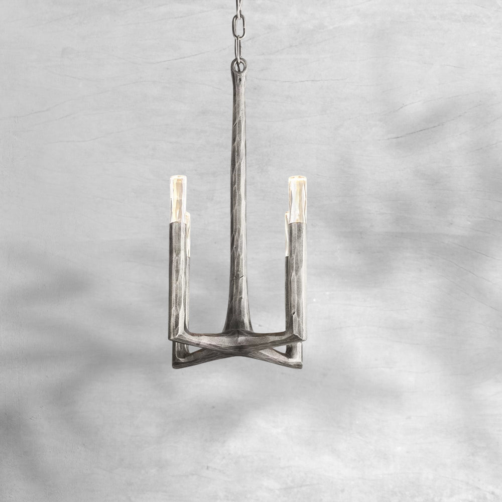 Thaddeas Forged Pendant Light 12" - Arialamps