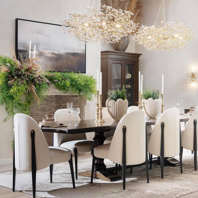 Fiore Crown Chandelier 39" 48" 60"