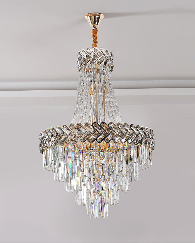 Aria Tiered Crystal Chandelier