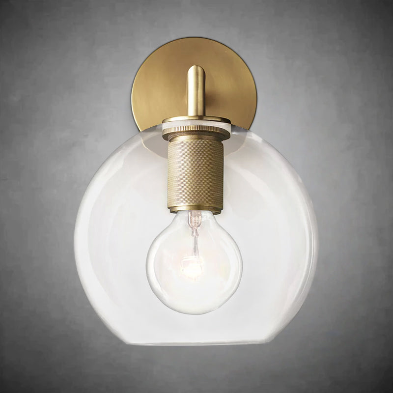Utilitaive Globe Shade Sconce