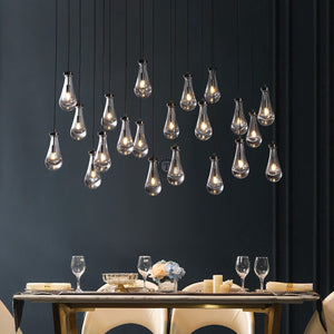 Raindrop Rectangular Chandelier