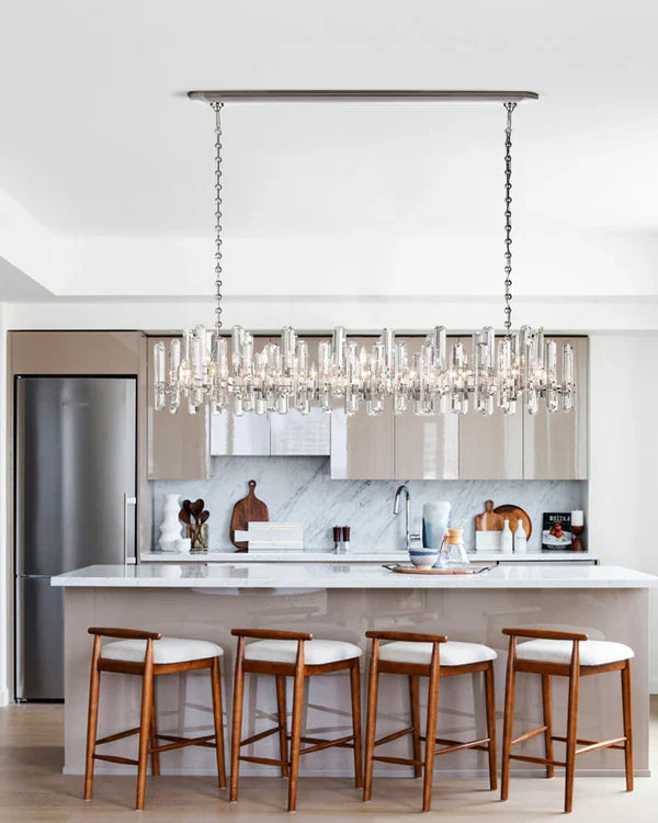 Bonington Rectangular chandelier 54” 72"