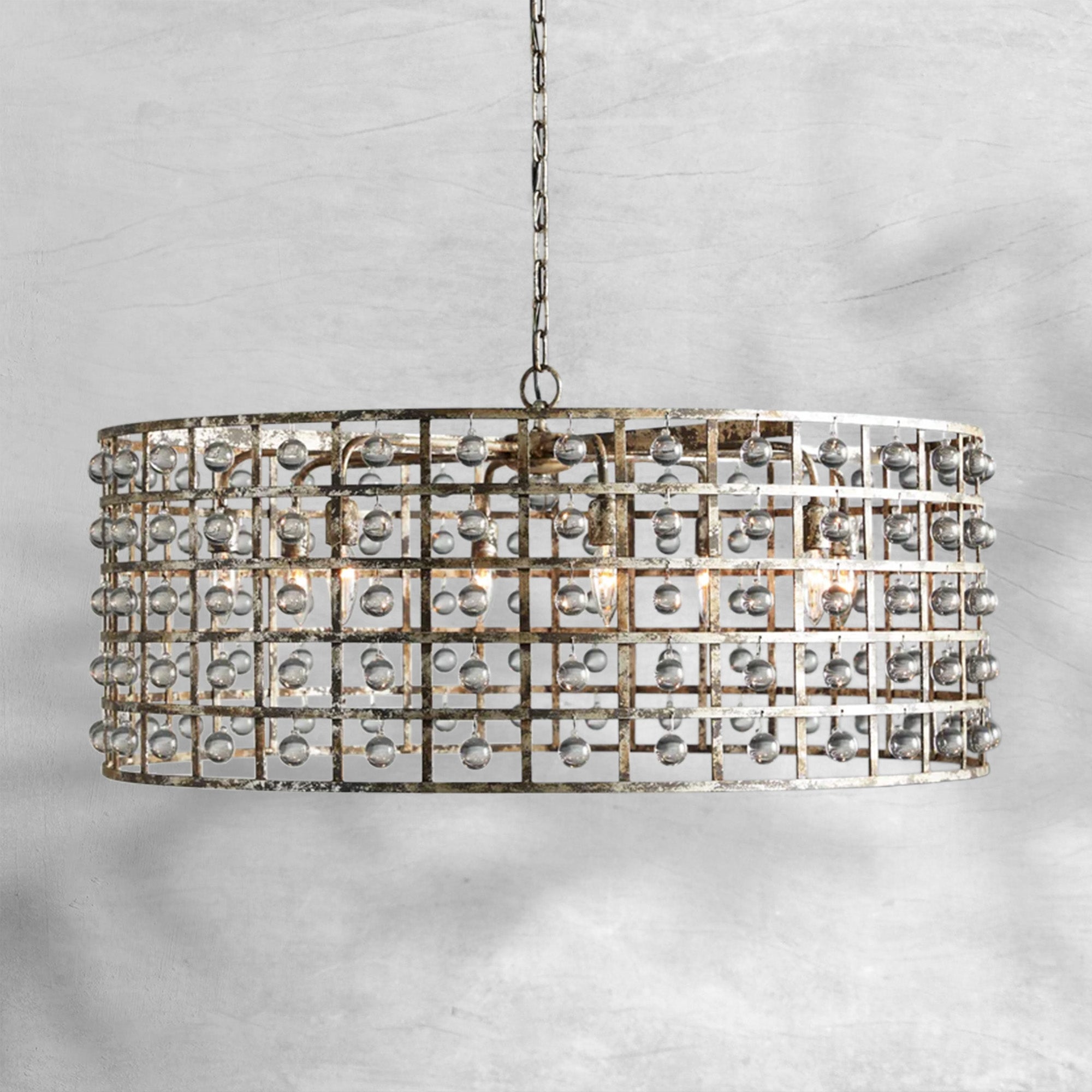 La Cage Round Chandelier 6/8/12 Light