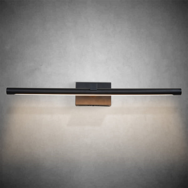 24" Modern Brass Led Vanity Light – Wall Mounted Bathroom Mirror Light