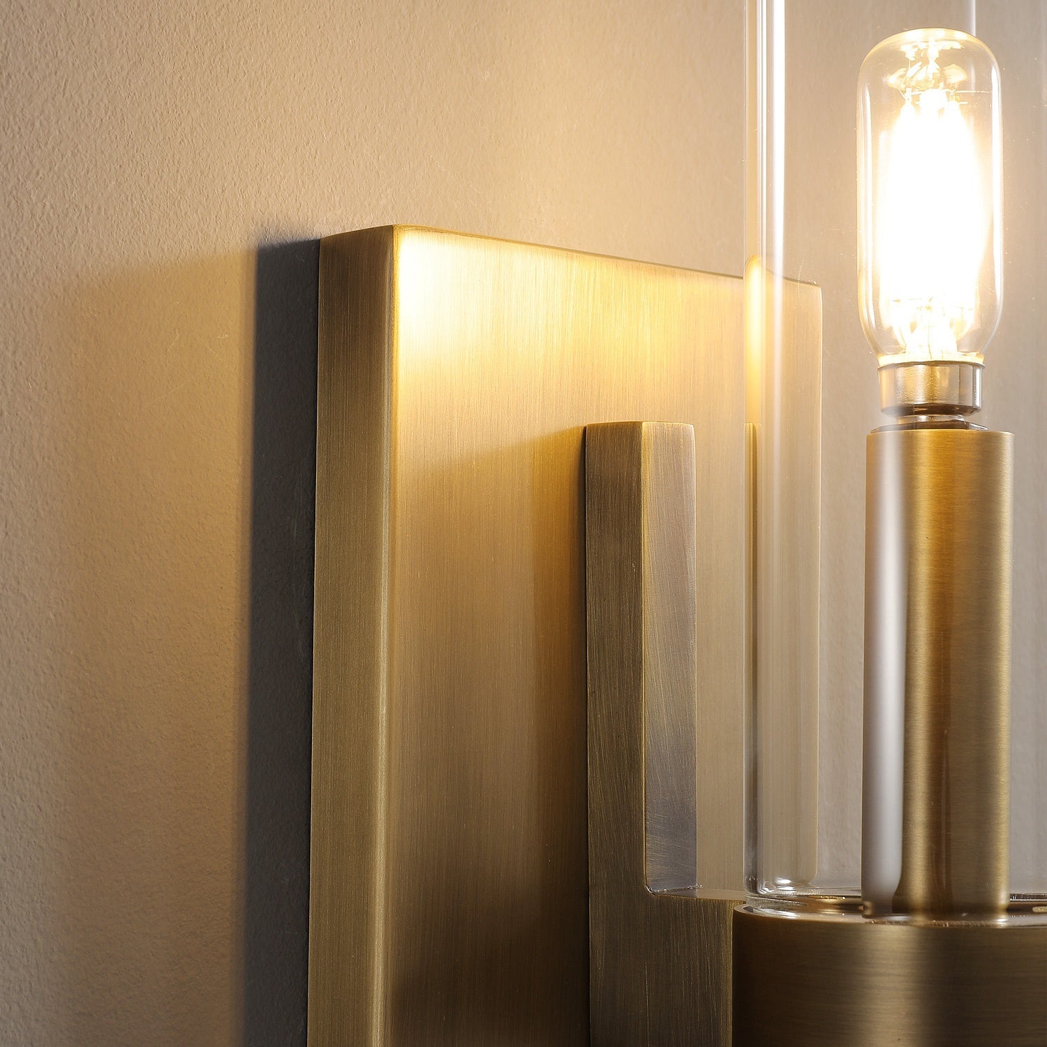 Nova Glass Wall Sconce 12"H