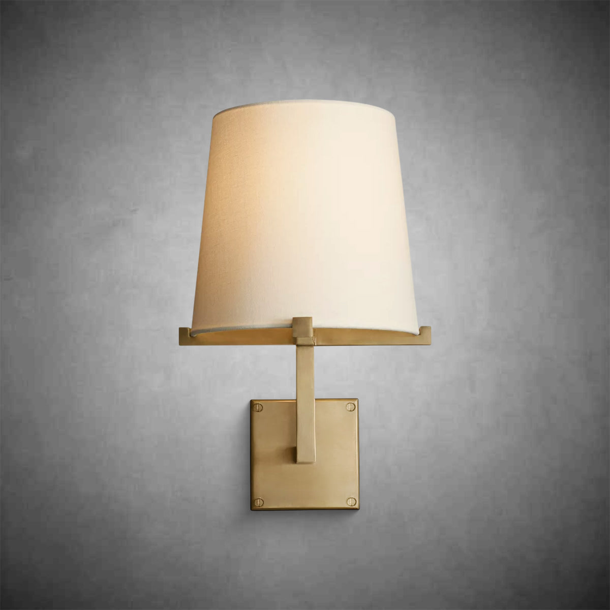 Paul Fabric Shade Grand Sconce