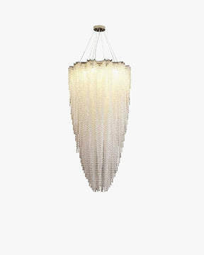 Aria Cascading Crystal Foyer Chandelier