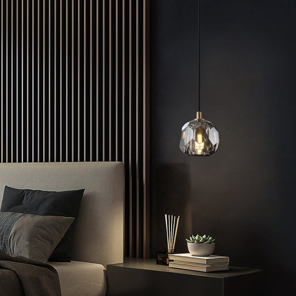 Bille De Crystal Kitchen Island Pendant Light - Arialamps