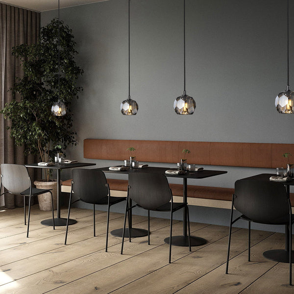 Bille De Crystal Kitchen Island Pendant Light - Arialamps