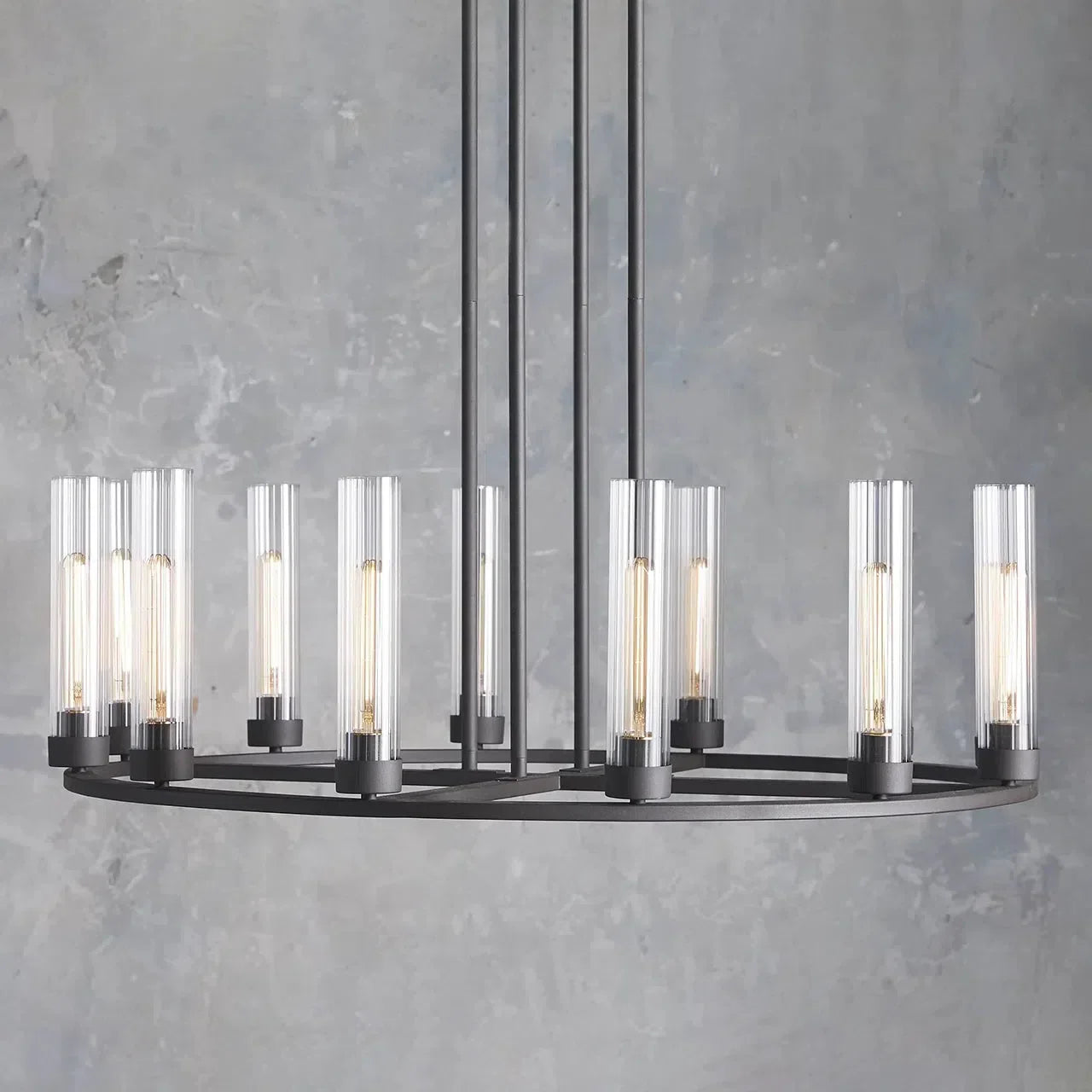 Andreas Round Chandelier 10/12 Light