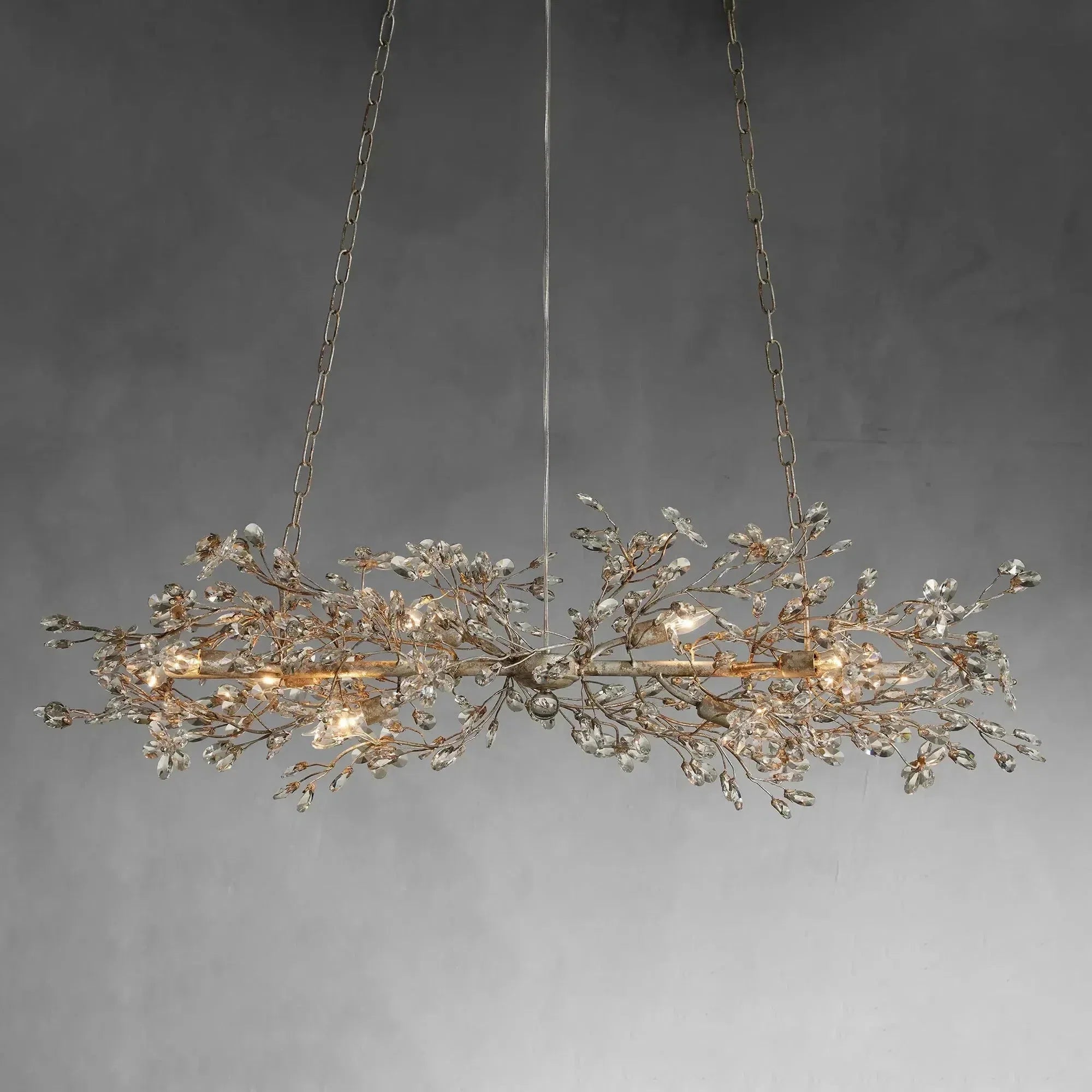 Fiore Linear Chandelier 43"51"68"