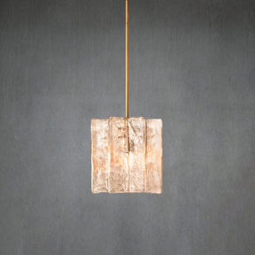 Lattic Smoke Glass Pendant