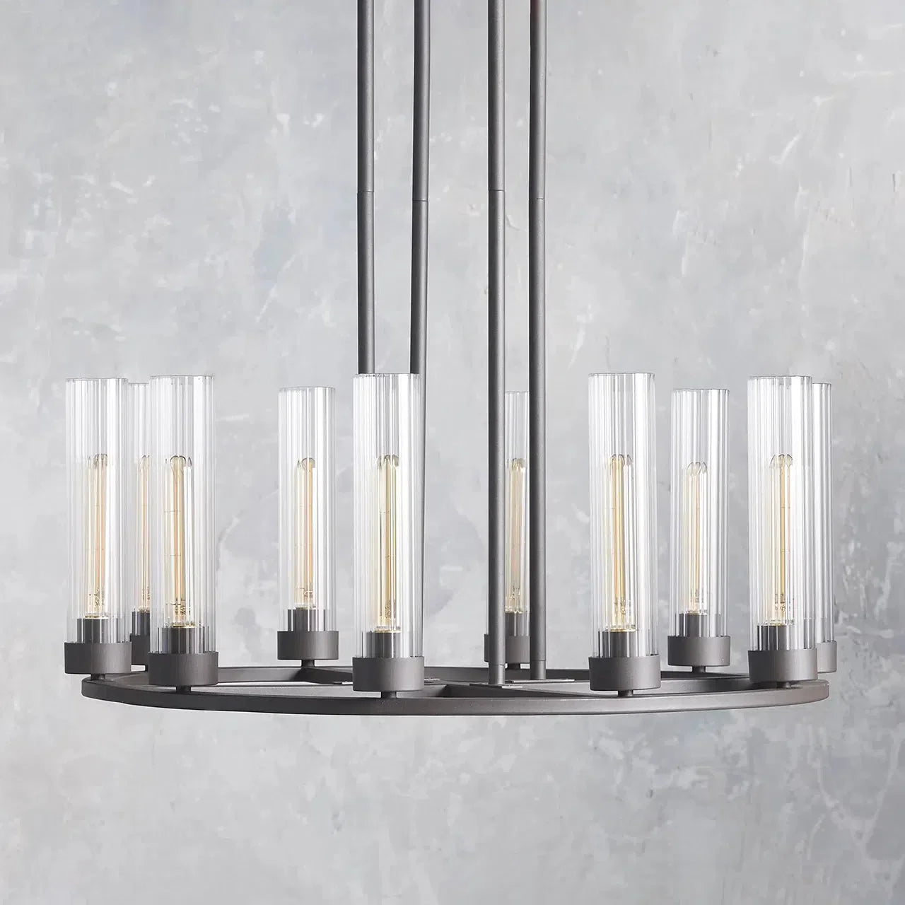 Andreas Round Chandelier 10/12 Light