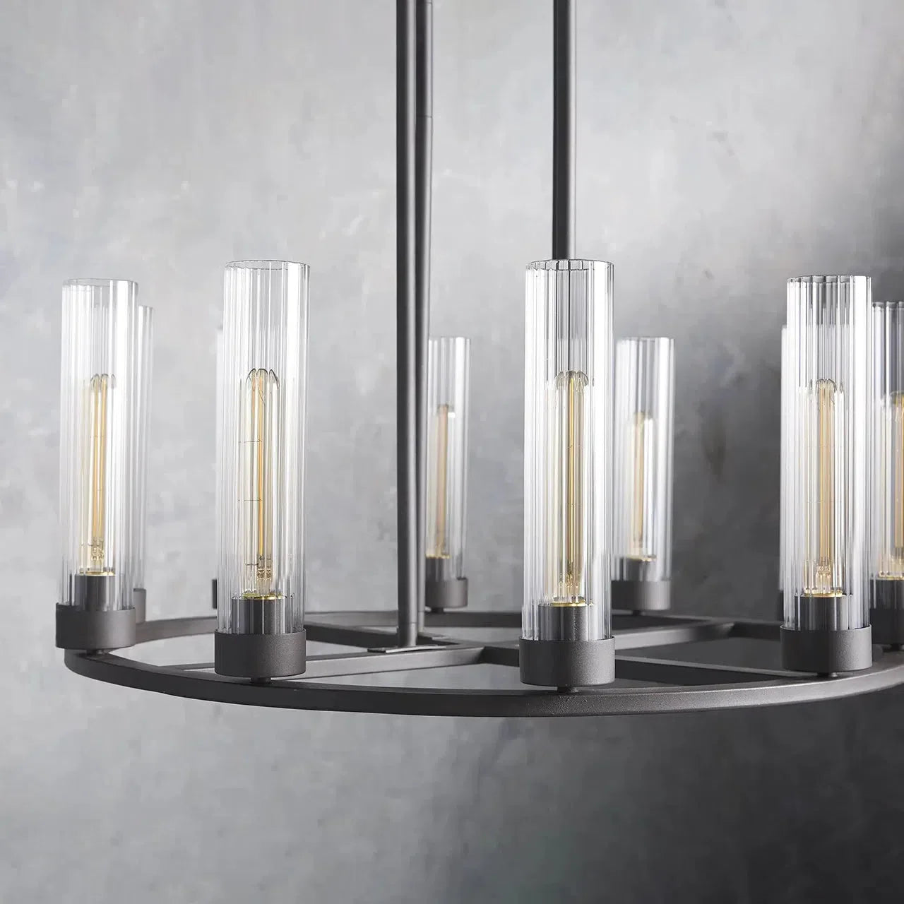 Andreas Round Chandelier 10/12 Light