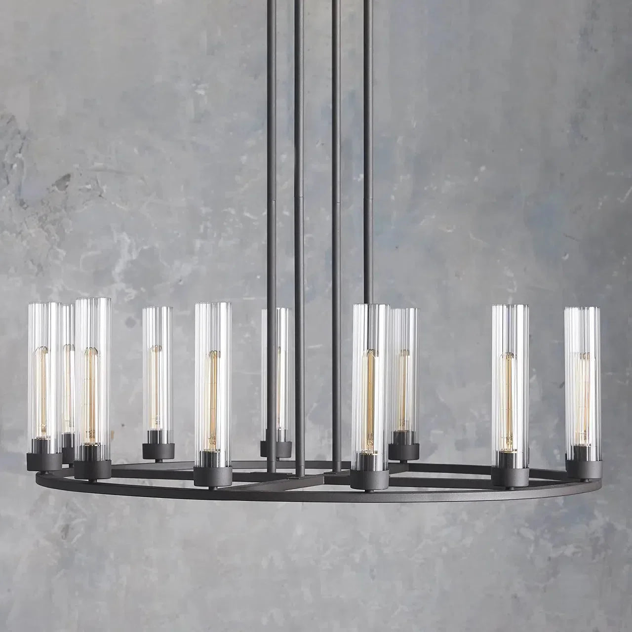 Andreas Round Chandelier 10/12 Light