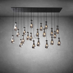 Raindrop Rectangular Chandelier