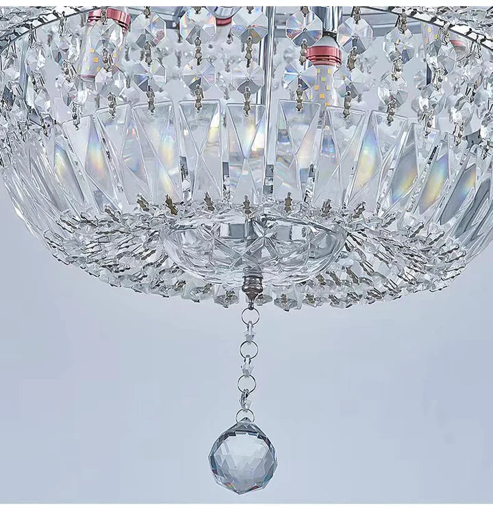 Extra Large Multi-layer Modern Light Luxury Crystal Chandelier for Living / Dining Room / Villa