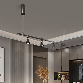 Dining Room/Living Room Linear Taper Spot Track Light Chandelier