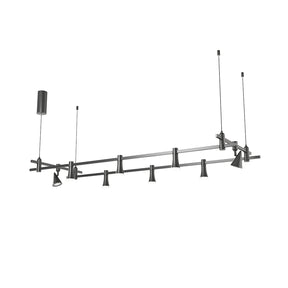 YX Module B Rectangular 2 Taper Spot Light Chandelier