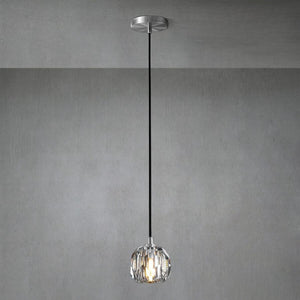 Bille De Crystal Kitchen Island Pendant Light - Arialamps