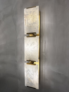 Charles Calcite Triple Indoor Wall Sconce Fixture