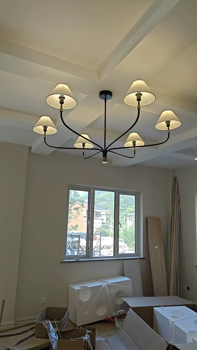 Collins Metal Round Chandelier (36"-51")