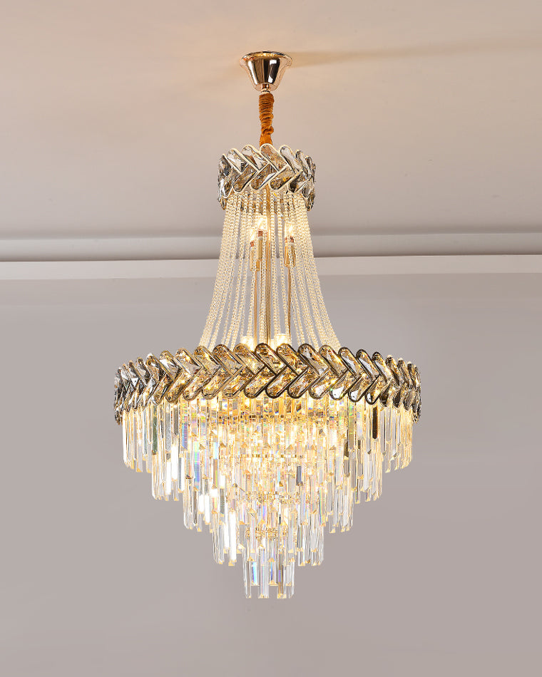 Aria Tiered Crystal Chandelier