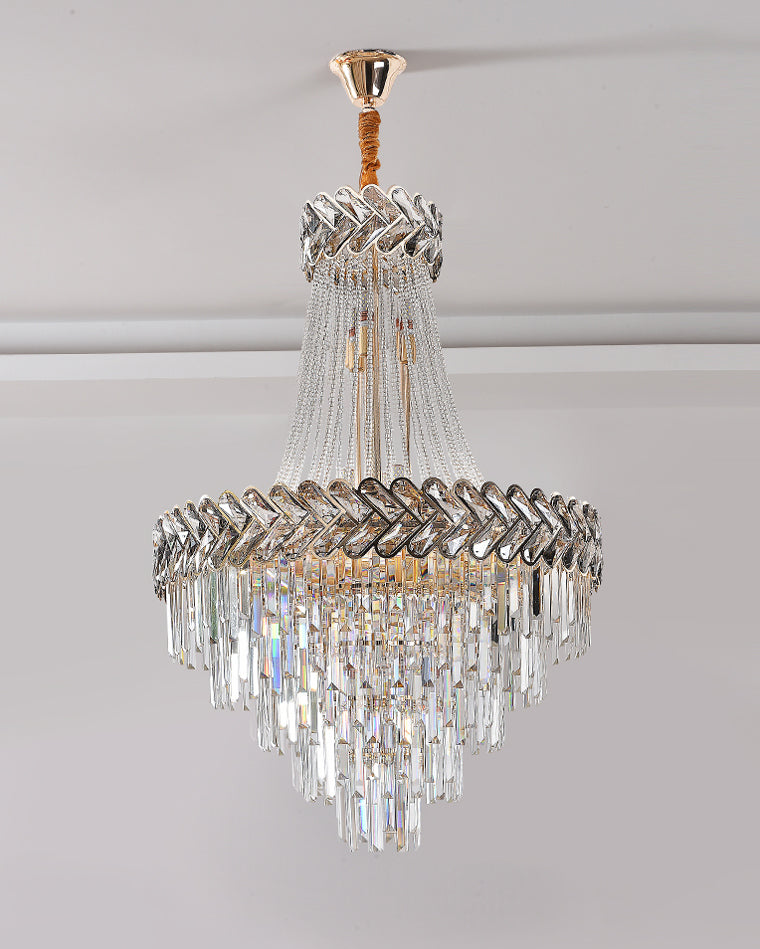 Aria Tiered Crystal Chandelier