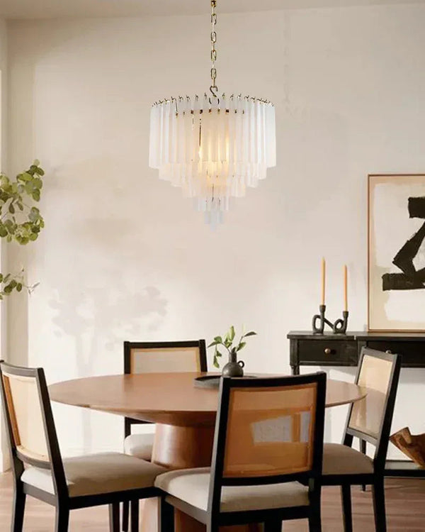 9 Light 20" Wide LED Lorelei Round Tiered Chandelier in Black Chain use for dining room American chandelier