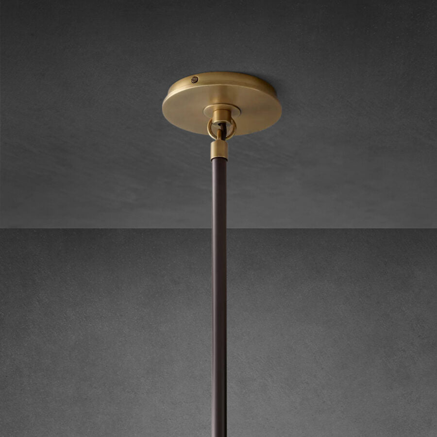 Bistro Globe Clear Glass Chandelier 42″