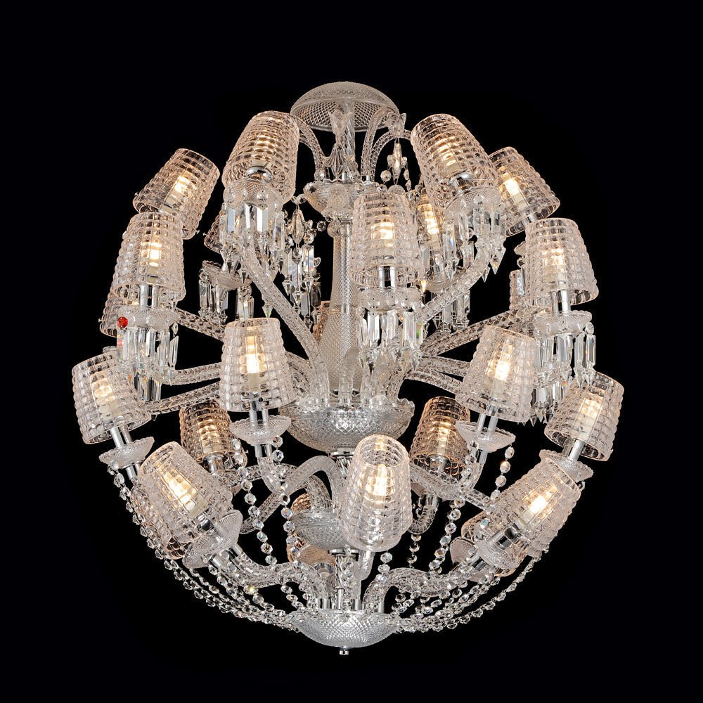 24 Lights Ball Shape Crystal Lighting - Arialamps