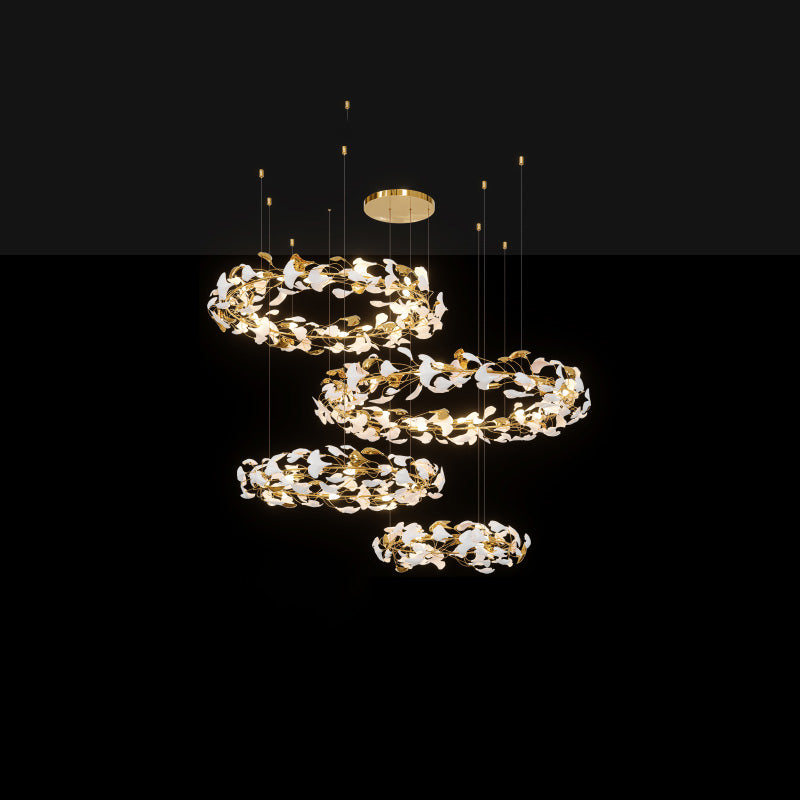Aria Gingko Circular Chandelier