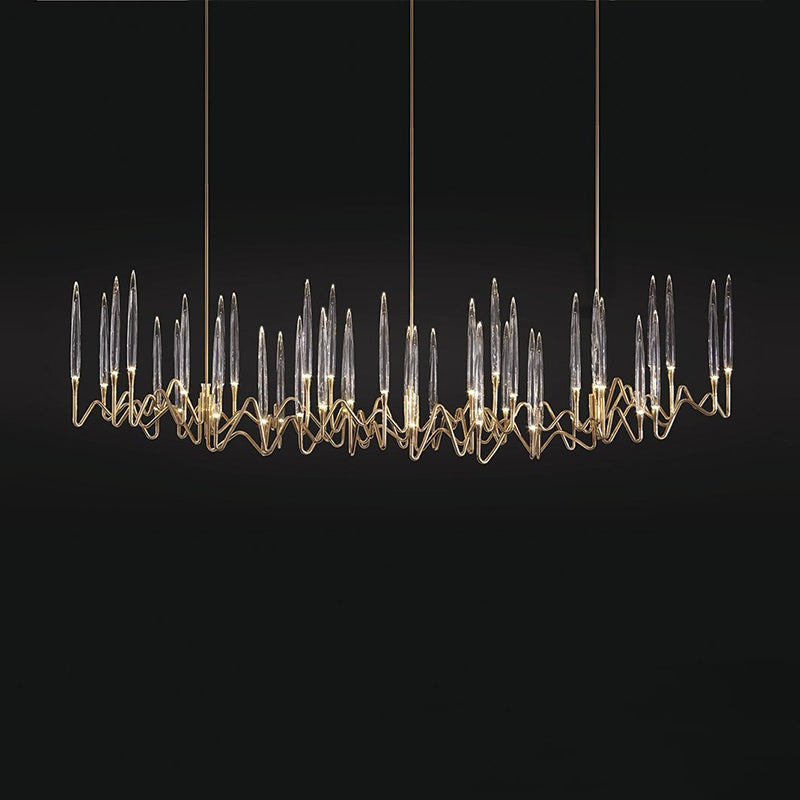 Aria Crystal Candlestick Chandelier