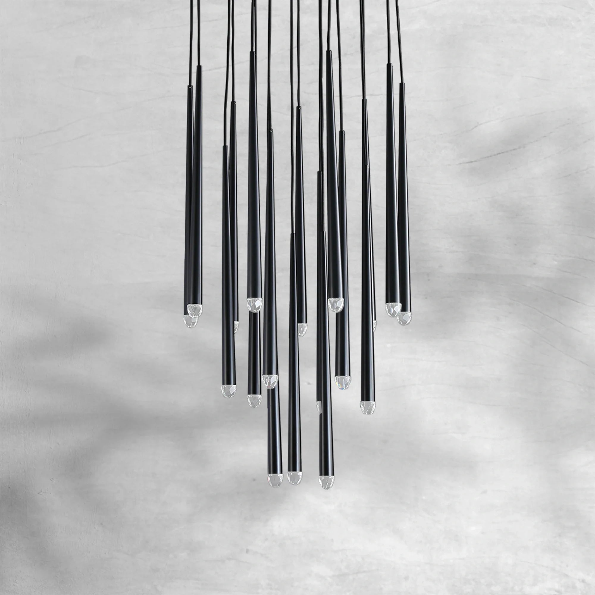 Aquitain Modern Round Chandelier 30"
