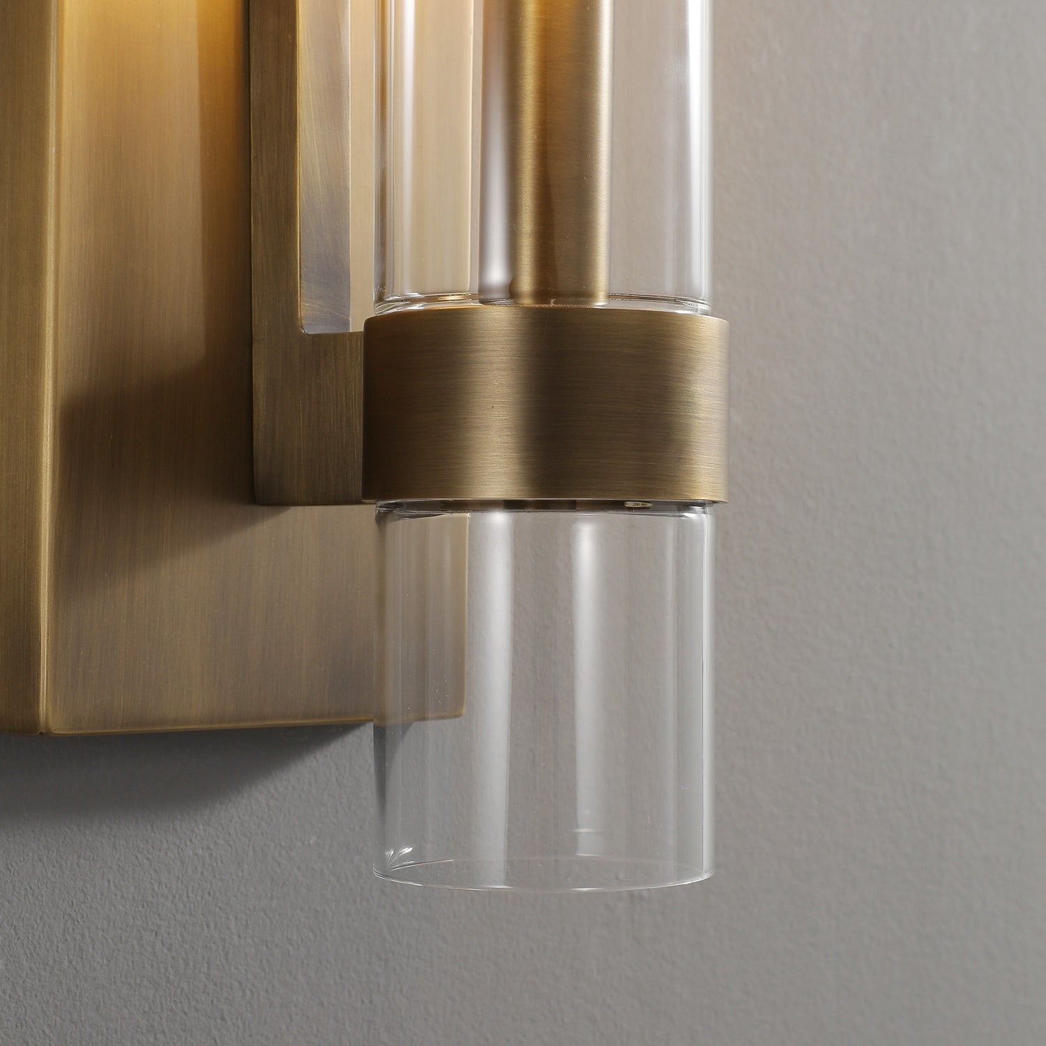 Nova Glass Wall Sconce 12"H