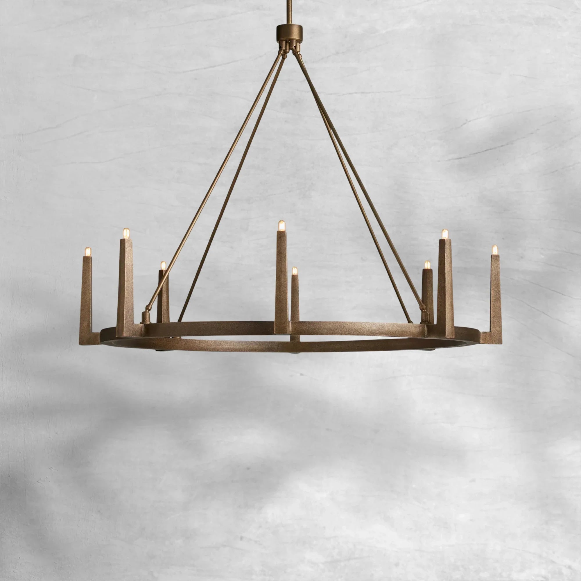 Emmet Round Chandelier 42''54''