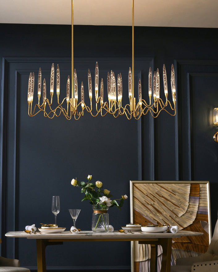 Aria Crystal Candlestick Chandelier