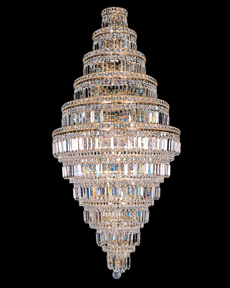 Aria Large Tiered Crystal Chandelier