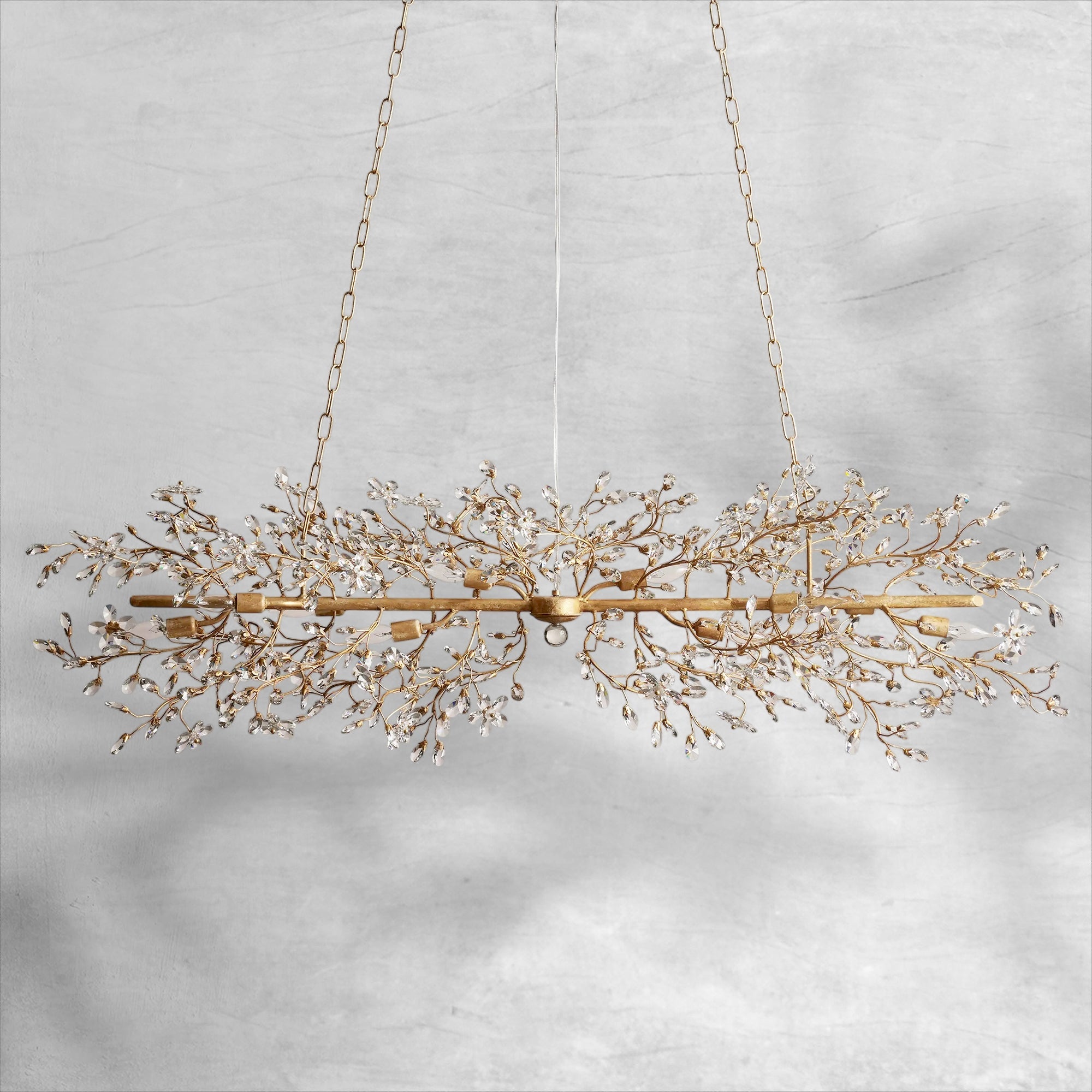 Fiore Linear Chandelier 43"51"68"