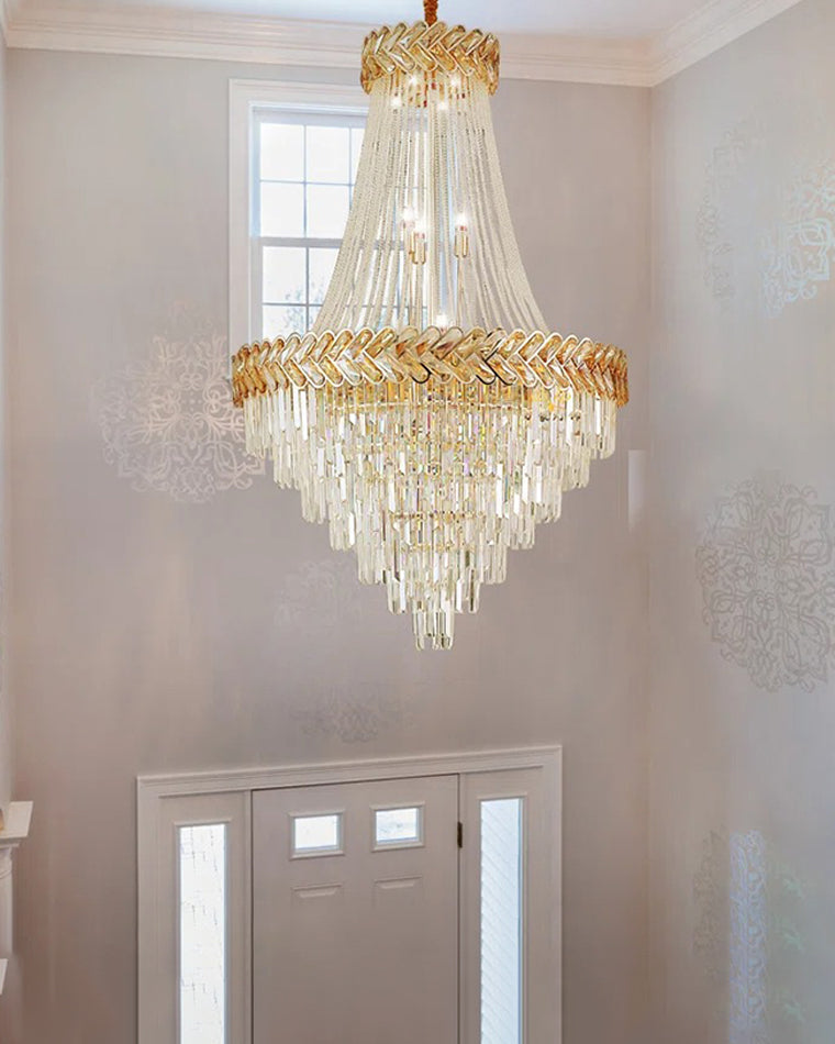 Aria Tiered Crystal Chandelier