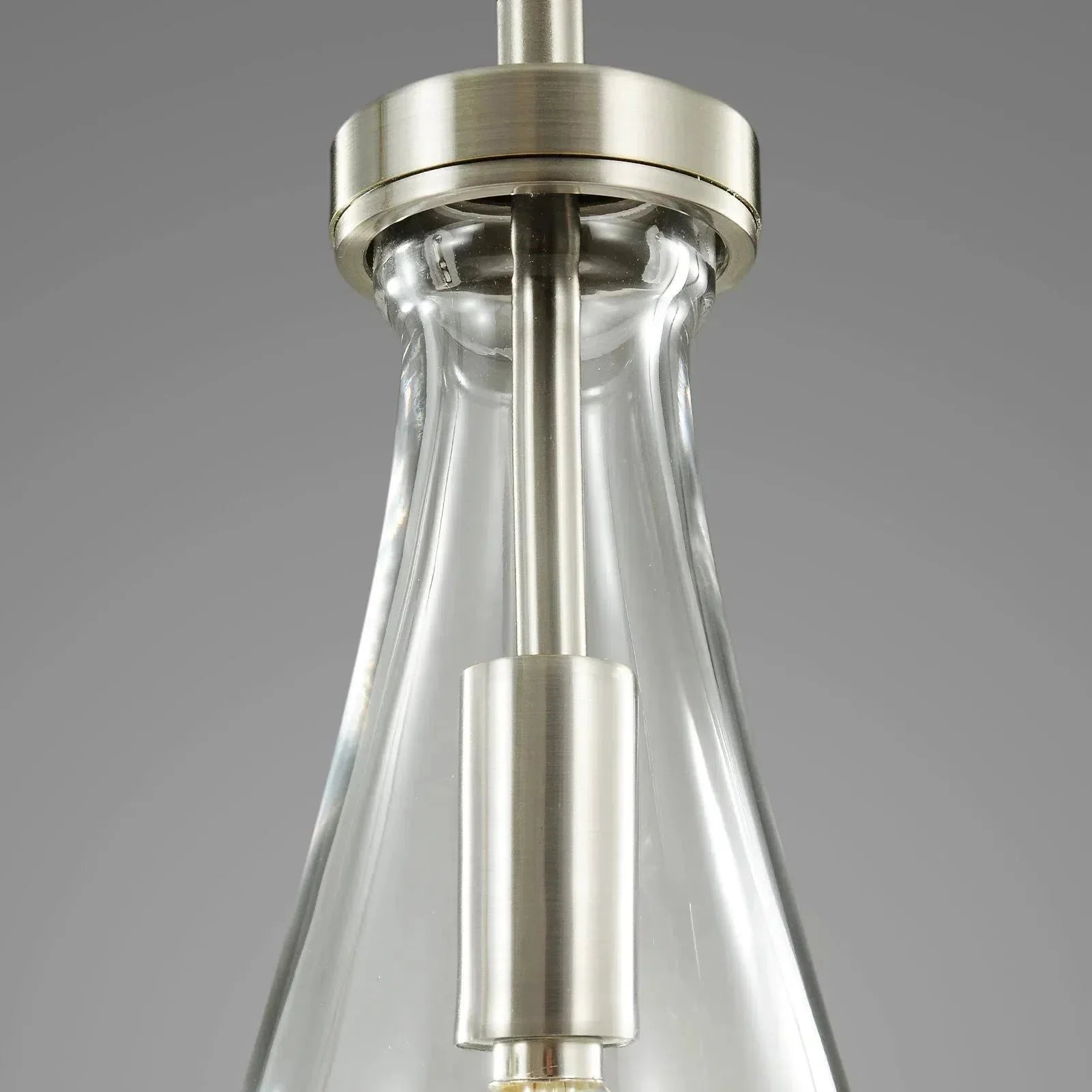 Raindrop Round Chandelier 5 Lights 14"D