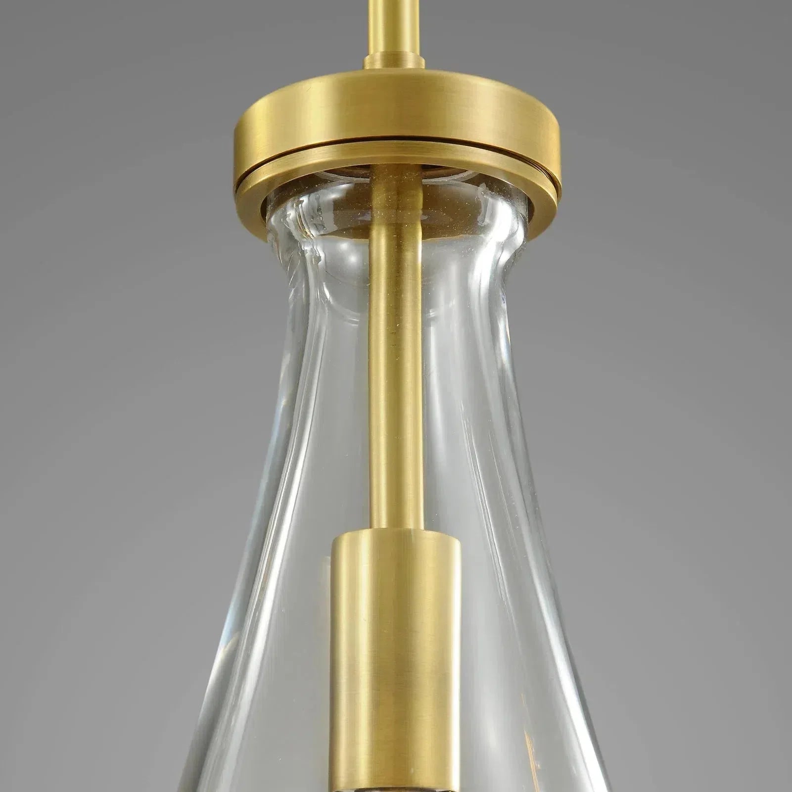 Raindrop Round Chandelier 5 Lights 14"D