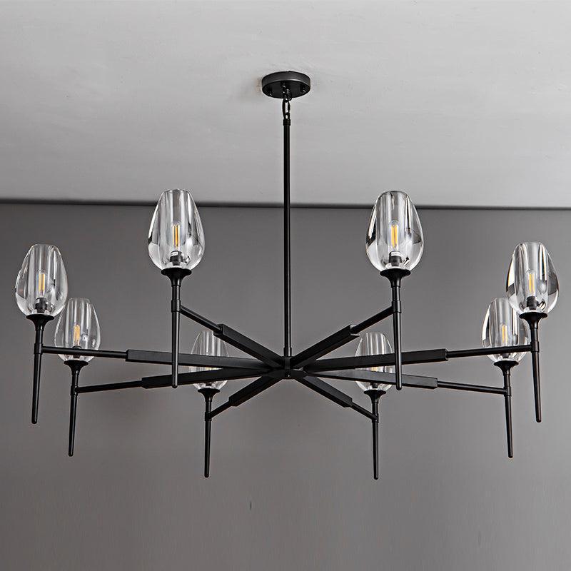 Tulipe Round Chandelier 27"42"54"