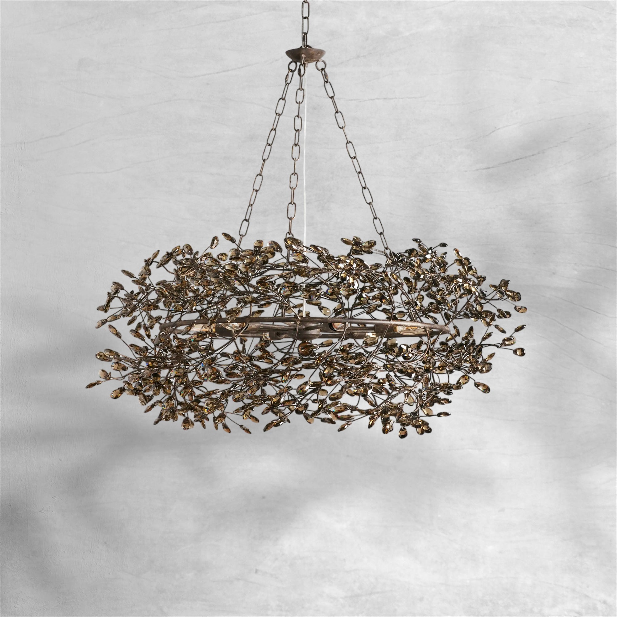 Fiore Crown Chandelier 39" 48" 60"