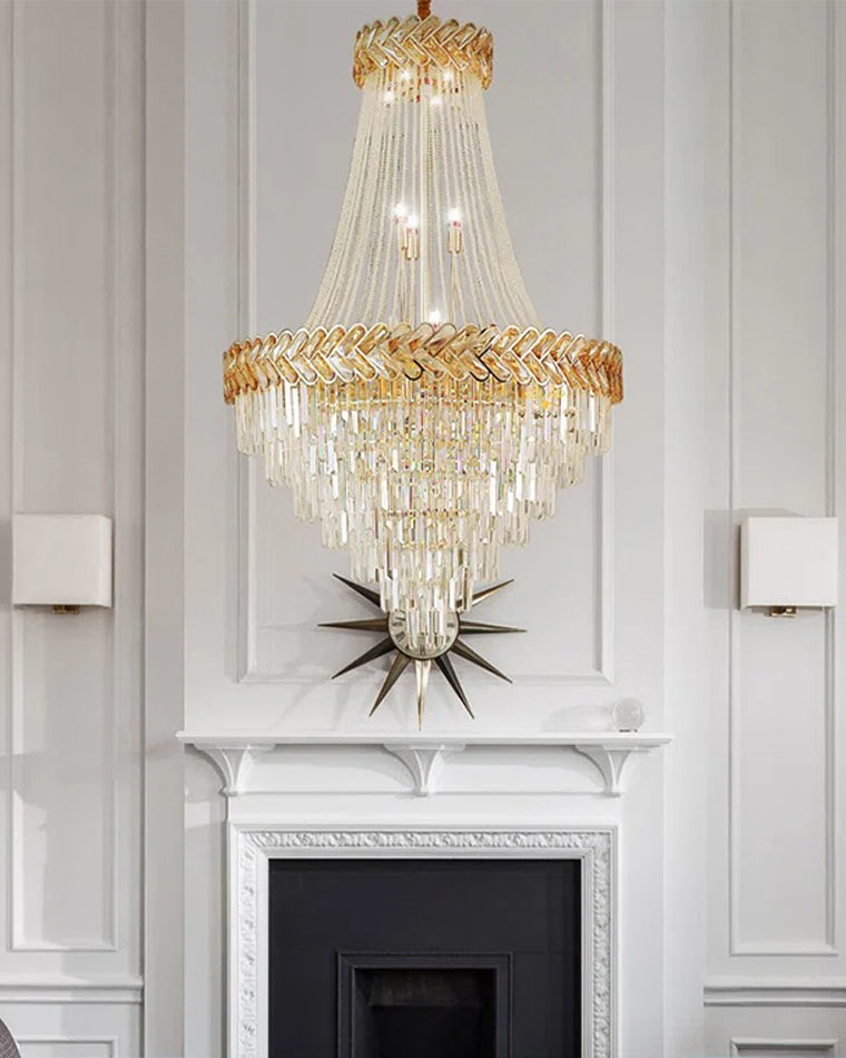 Aria Tiered Crystal Chandelier