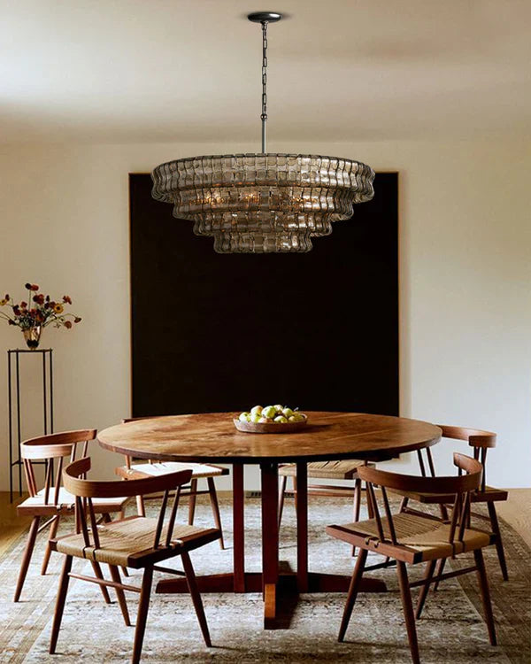Ghiaccio Round Chandelier 24"36"48"60"