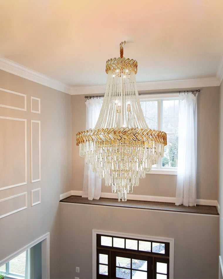 Aria Tiered Crystal Chandelier