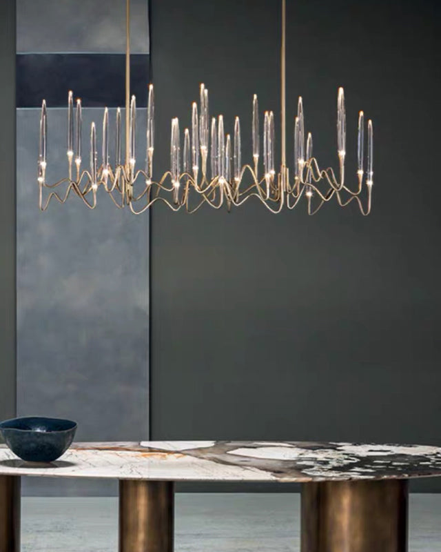 Aria Crystal Candlestick Chandelier